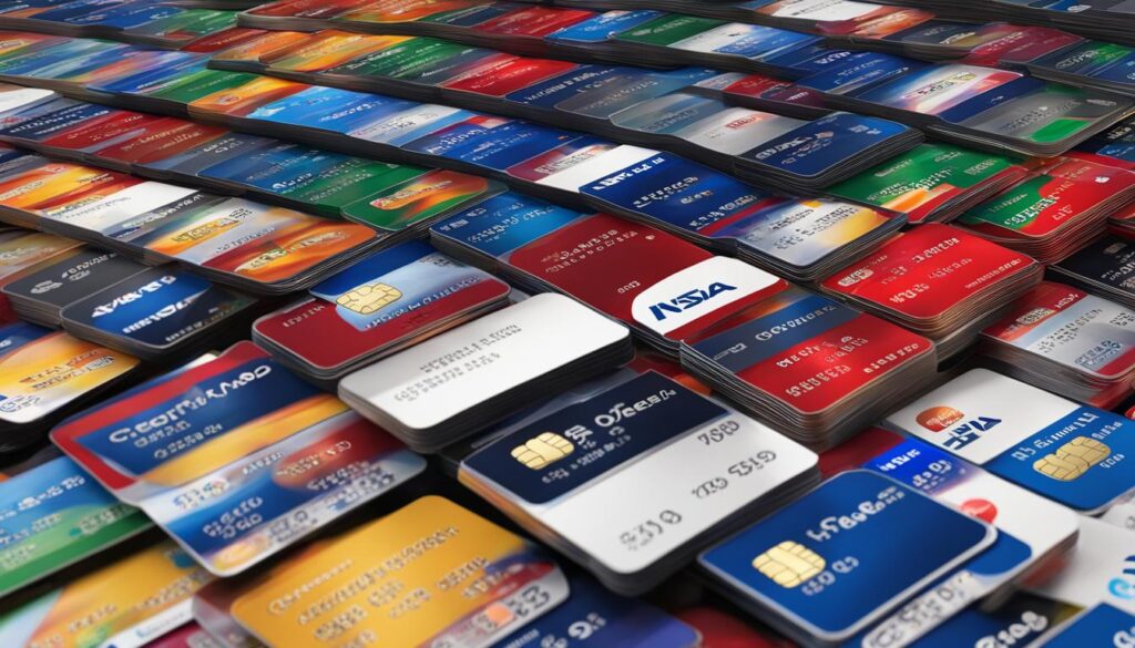 average credit card dept in america